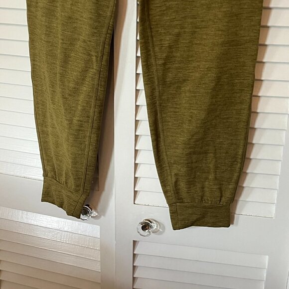 JoyLab women’s mid-rise cozy space dye jogger pants army green XS 7/8 length - Picture 3 of 10